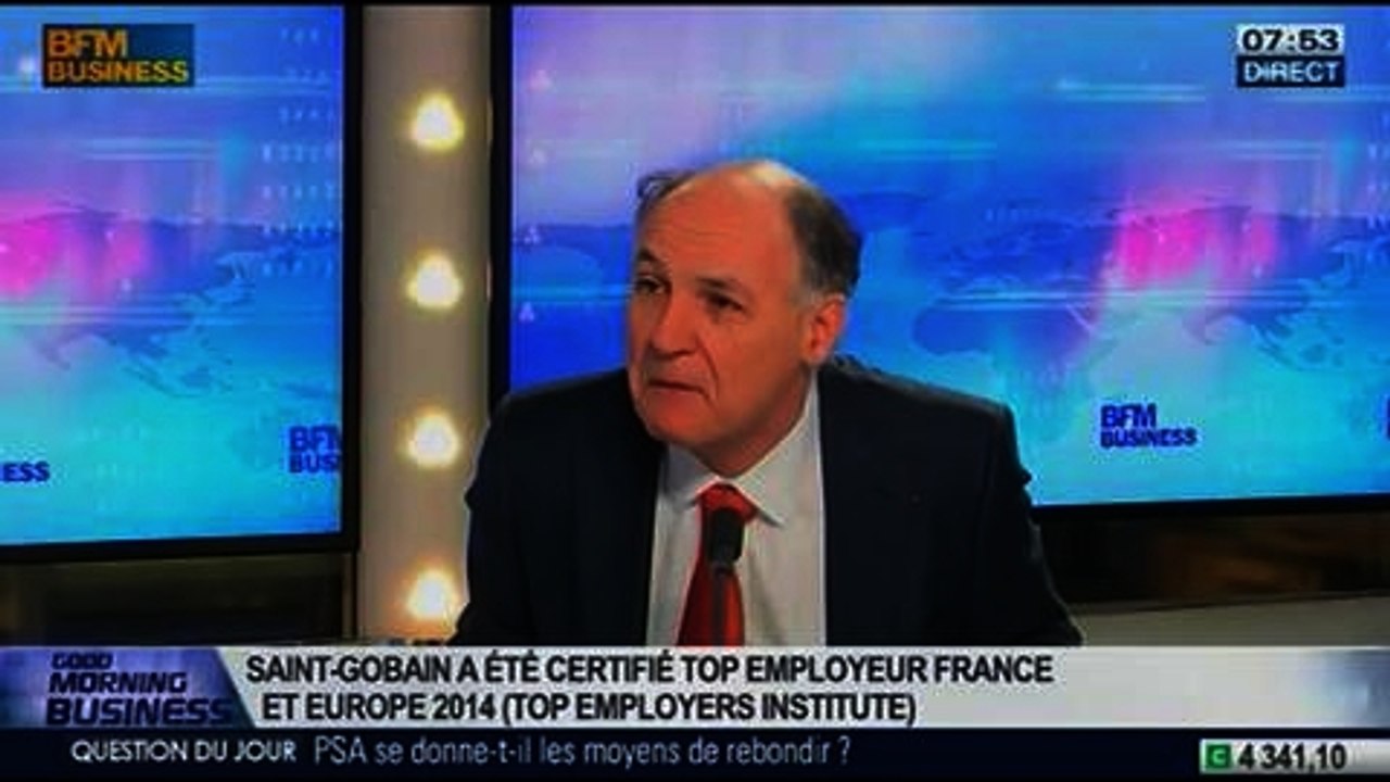 Saint-Gobain: "Nos investissements sont concentrés en dehors d'Europe", Pierre-André de Chalendar, dans GMB - 20/02