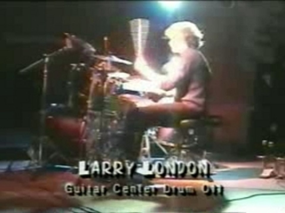 Larry London drum solo