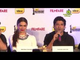 Farhan & Deepika at the Cover Launch Of 59th Idea Filmfare Awards