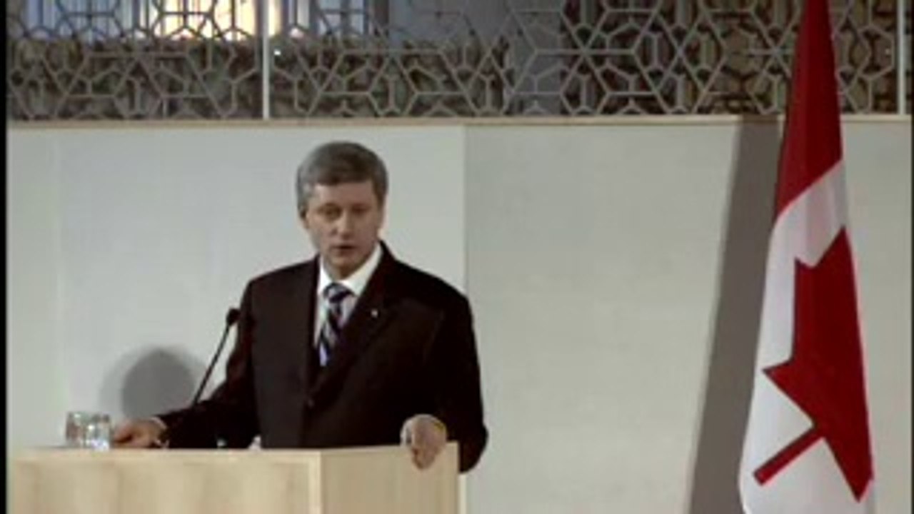 Stephen Harper Prime Minister of Canada Said Ya Ali Madad