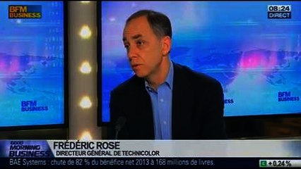 Technicolor: "On essaye de trouver l'innovation dans la vie de tous les jours", Frédéric Rose, dans GMB - 20/02