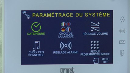 Réglages du moniteur du Kit Note et du Kit Note Pro