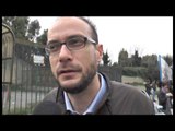 Napoli - Scuola, protesta di studenti e docenti a Fuorigrotta (19.02.14)