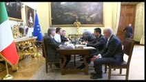 Roma - Le consultazioni di Matteo Renzi. M5S (streaming) (19.02.14)