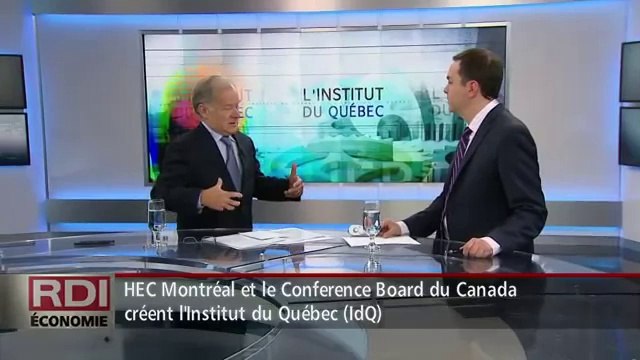 RDI Economie - Entrevue Raymond Bachand