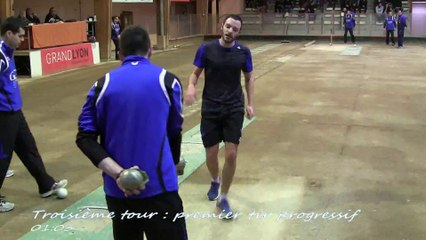 Club Elite, J11, premier tir progressif, CRO Lyon contre Aix-les-Bains