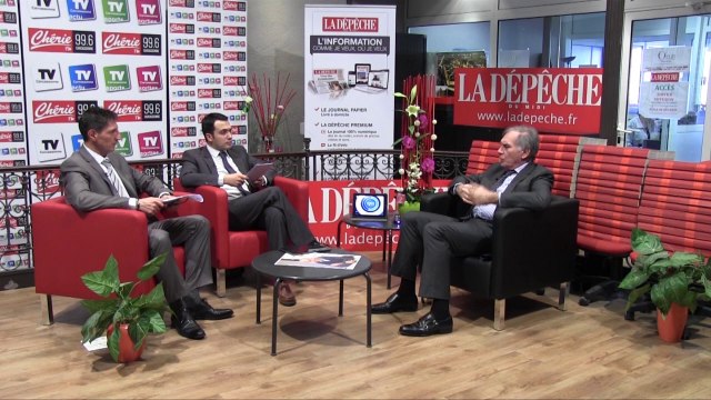 Gérard Larrat, cinquième invité d’ « Un Candidat dans l’Arène » pour les élections municipales de mars 2014 à Carcassonne :