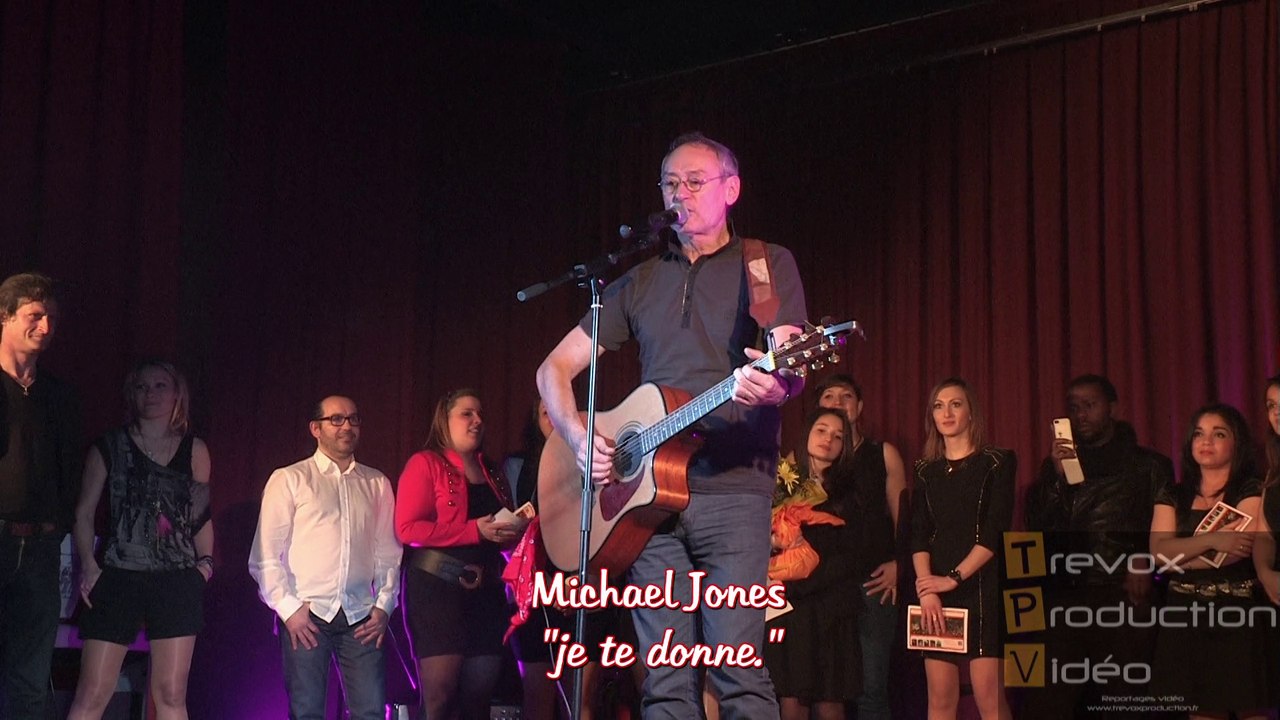 "Je te donne" par Michael Jones en personne et en  exclusivité au  44eme concours de chant de Lannoy.