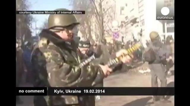 Violence escalates in Kyiv