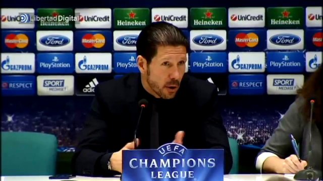 Simeone: Courtois la que tuvo la sacó y Costa la metió