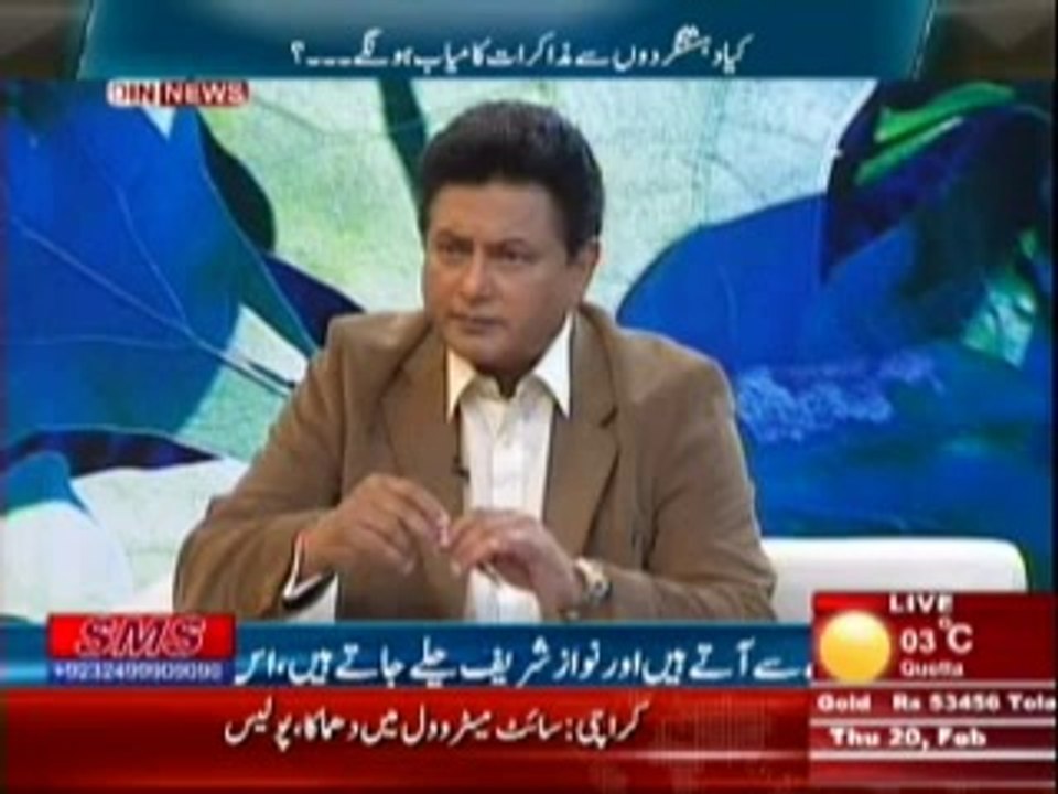 Pakistan Online with PJ Mir (Kya DehshatGardo Se Muzakrat Kamyab Ho Ge ??) 20 February 2014 Part-2