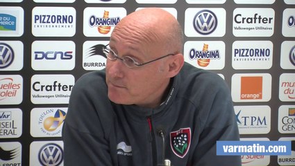 Laporte avant Bayonne-RCT: "Plus de calculs à faire"