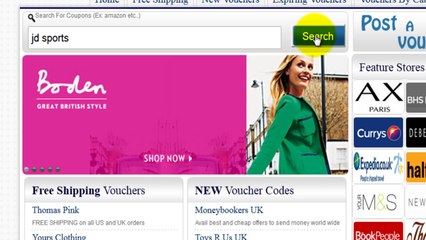JD Sports Vouchers at vouchervista.com!