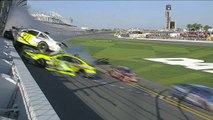 NASCAR Sprint Cup Daytona 500 2014 Practice Massive crash Kligerman