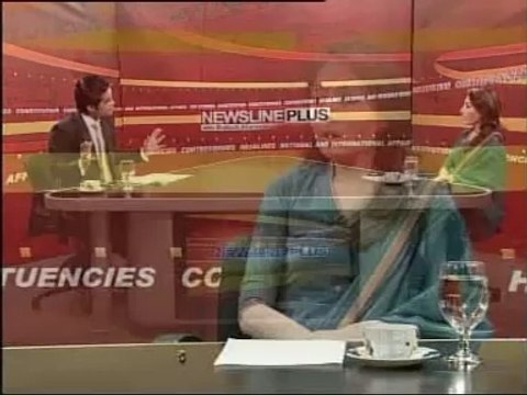 sharmeela Farooqi unsuccessfully defends president zardari in Newsline with shahzeb khanzada Part 04