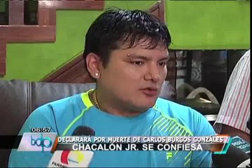 Chacalón Jr. niega estar involucrado en muerte del hijo del alcalde Carlos Burgos