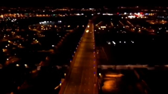 Vue sur Bordeaux depuis le Pont d'Aquitaine