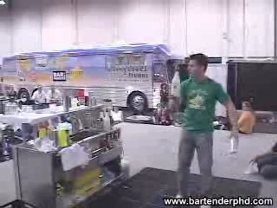 Flair Bartenders Going OFF!