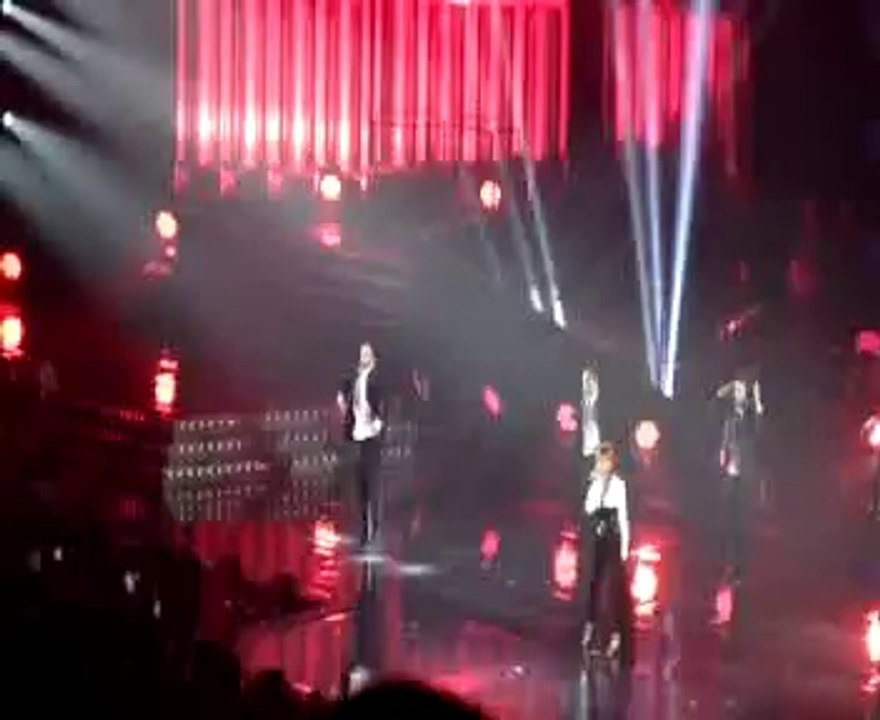 Mylène Farmer le 17 septembre 2013 (concert Timeless à Bercy)