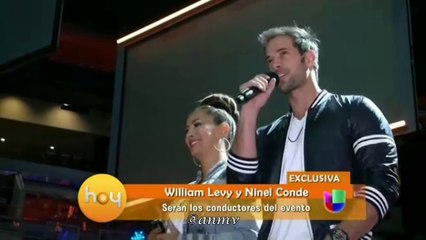 Hoy: William Levy (@willylevy29) y Ninel Conde ( Seran los contuctores de evento