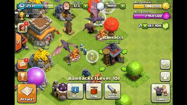 Updated Clash of Clans GEM HACK 999,999 GEMS February 2014