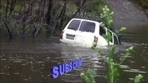 The most spectacular river crossing by car. 4x4 off road