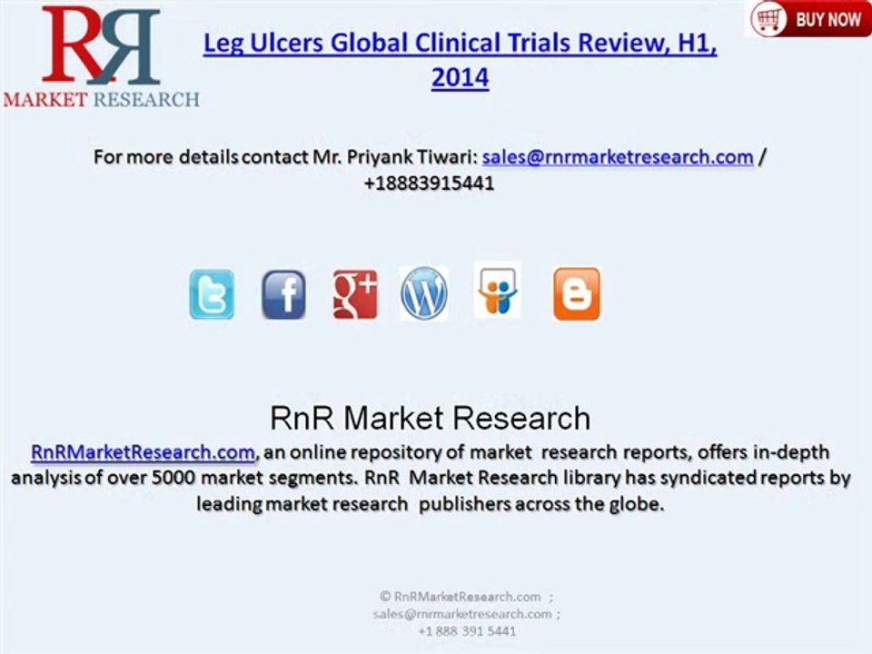 Leg Ulcers Market 2014