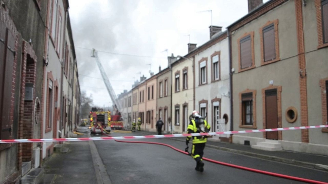 Villers-Semeuse : Une maison ravagée par les flammes
