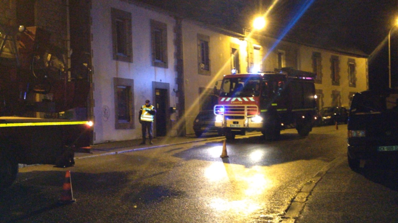 Suspicion de feu de toiture
