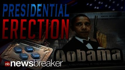 PRESIDENTIAL ERECTION: Mister Obama Serves as the Face of Contraband Viagra in Pakistan