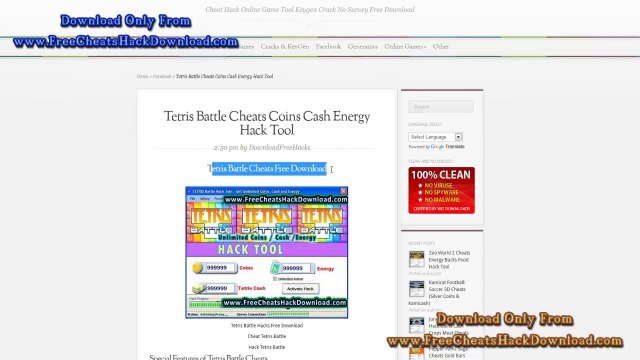 Tetris Battle Cheats 2014 Update (No Survey)