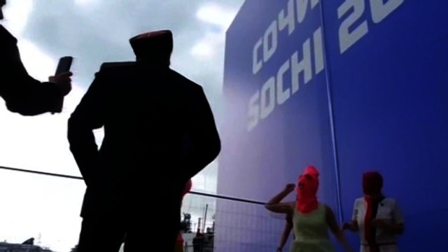 New Pussy Riot video criticizes Russian Games
