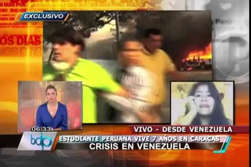Estudiantes venezolanos niegan ser financiados por grupos internacionales