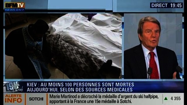 Bernard Kouchner: l'invité de Ruth Elkrief - 20/02