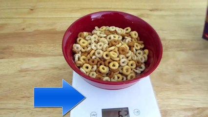 Understanding Visually Pouring Food Instead Of Weighing Food