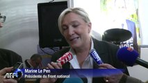 Hénin-Beaumont: Le Pen vient soutenir Briois, tête de liste FN