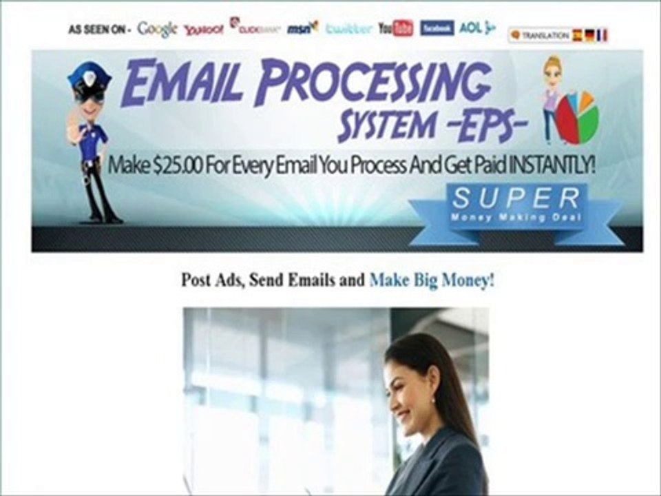 Make $25 For Every Email You Process And Get Paid Instantly
