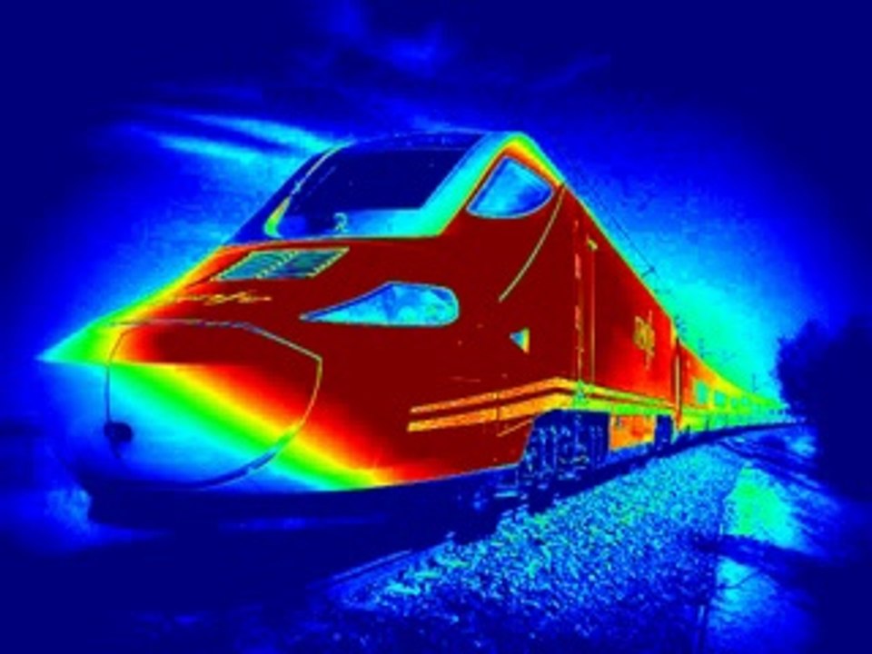 Papá, ven en tren...