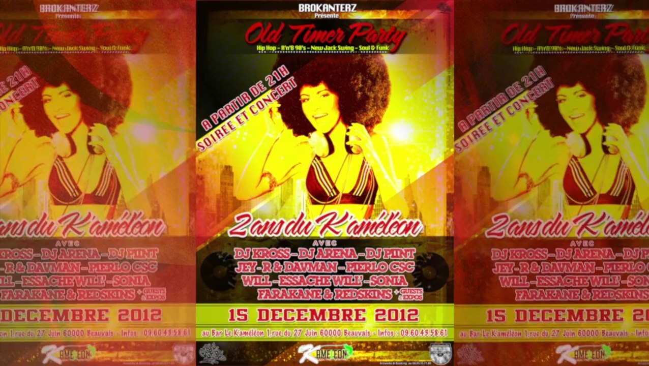 BROKANTERZ Soirée "Old Timer Party" 15 DECEMBRE 2012 Teaser