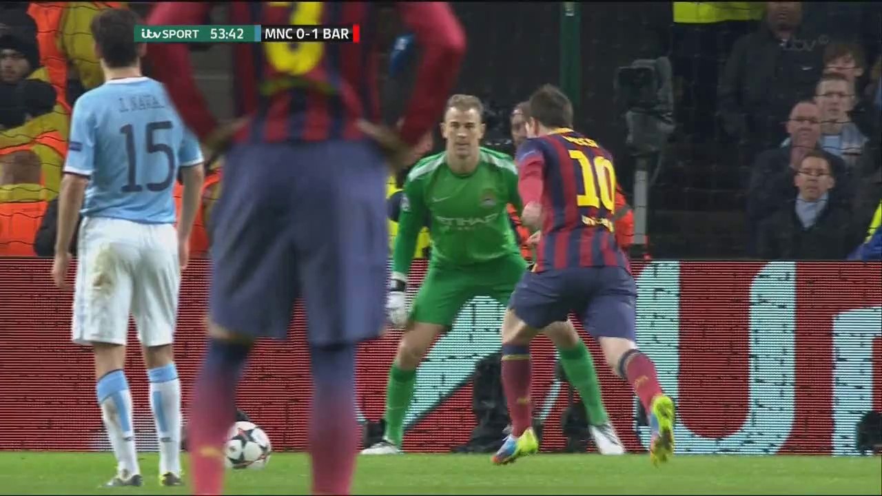 Manchester City vs FC Barcelona 0-2 | 2-18-2014