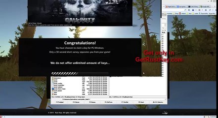 Get Rust key Giveaway Get free rust key