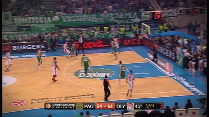 Dunk of the night: Matt Lojeski, Olympiacos Piraeus