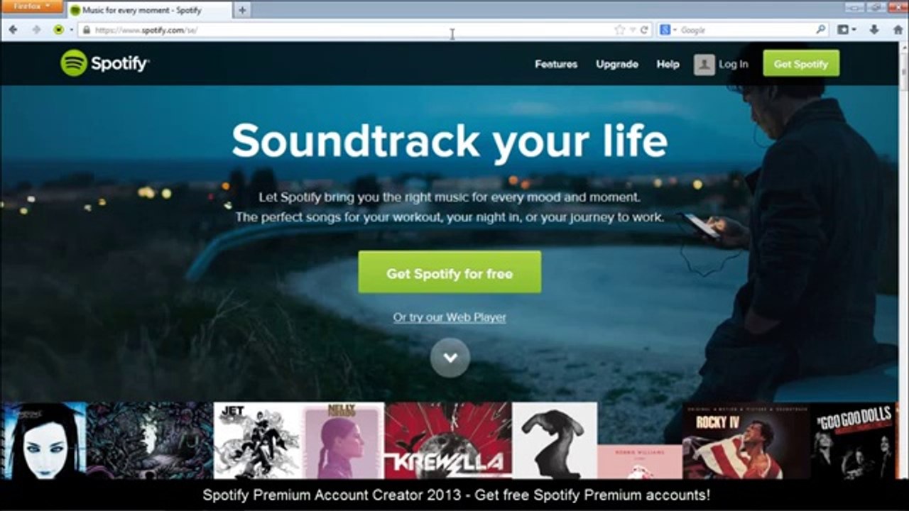 Spotify Premium Account Creator (Updated February 2014)