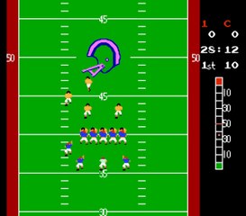 10 Yard Fight　GamePlay [HD 1080p] (NES) Filtered