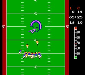10 Yard Fight GamePlay [HD 1080p] (NES)