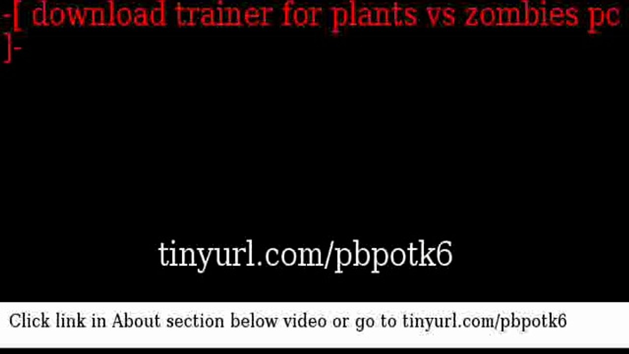 download trainer for plants vs zombies pc