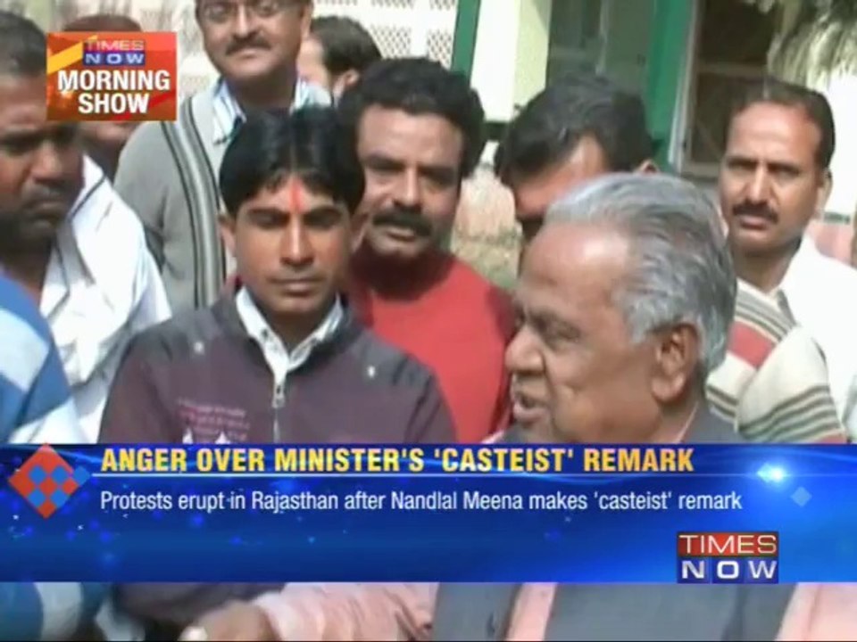 Rajasthan Chief Minister Vasundhara Raje's Minister faces heat