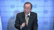 Centrafrique: Ban Ki-moon veut plus de soldats