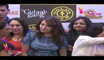 Madhuri Dixit Promotes Gulaab Gang at Gold's Gym !