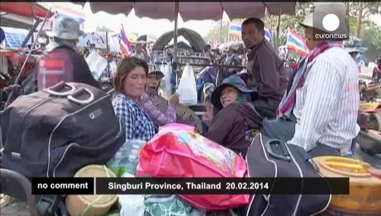 Farmers protest in Bangkok